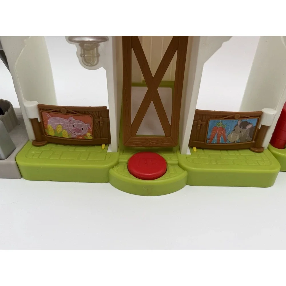 Fisher-Price Little People Smart Stages Farm Barn Playset Lights & Sound WORK!
